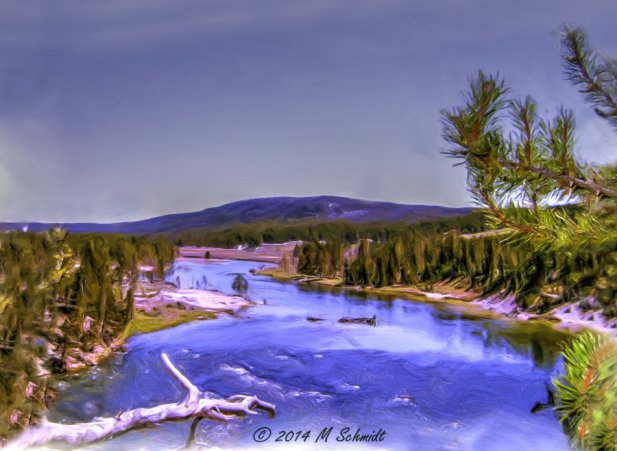 yellowstone_river_yellowstone_national_park_2014_by_mschmidtartwork-d7b47wi